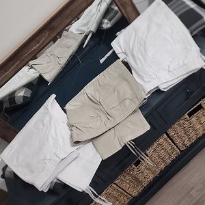 Cato off white, white, khaki ankle pants size 14